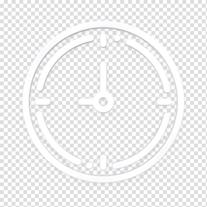 Interview icon Clock icon Time icon, Circle, Logo, Symbol, Auto Part, Blackandwhite transparent background PNG clipart