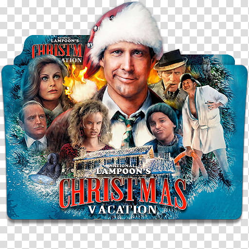 Christmas Movies Collection Folder Icon , National Lampoon's Christmas Vacation transparent background PNG clipart