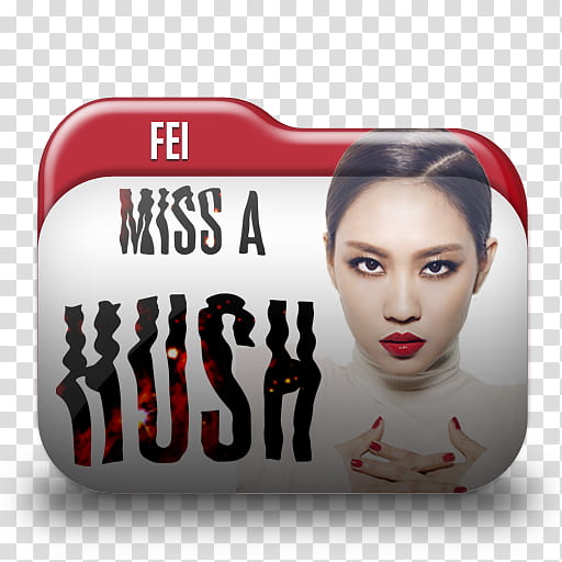 Miss A Hush Folder Icon , Fei , Fei Miss A Hush folder icon transparent background PNG clipart