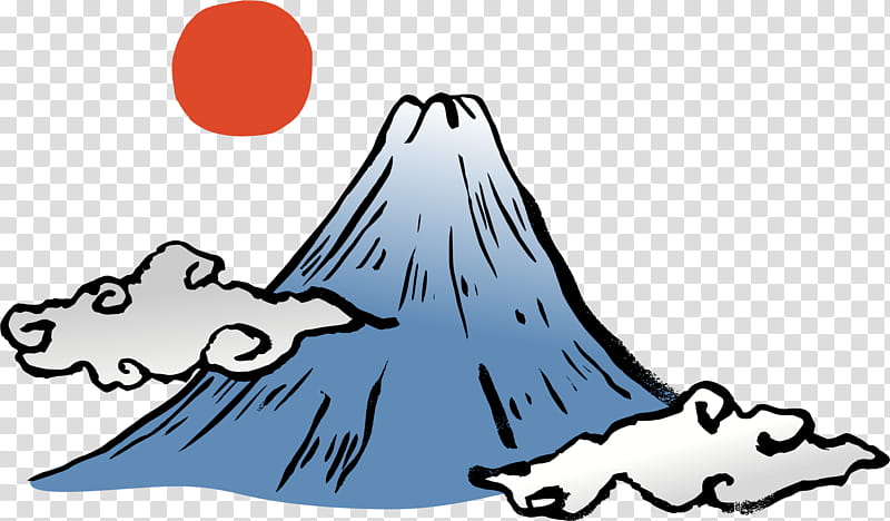 Wind, Mount Fuji, Fine Wind Clear Morning, Mountain, Thirtysix Views Of Mount Fuji, Painting, Ukiyoe, Tree transparent background PNG clipart
