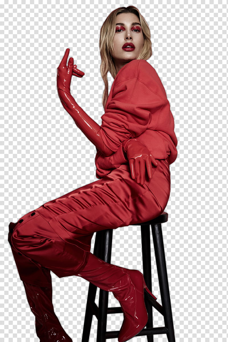 Hailey Baldwin ,  transparent background PNG clipart