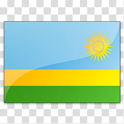 countries icons s., flag rwanda transparent background PNG clipart
