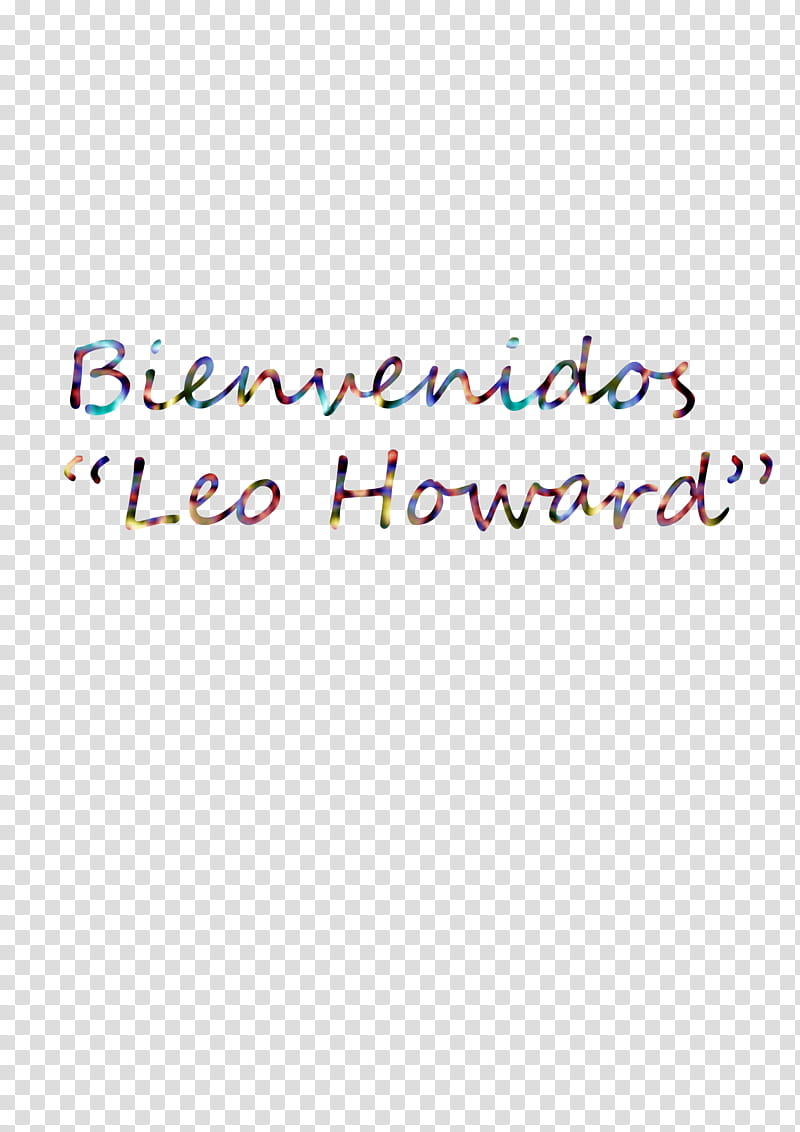 BIENVENIDOS A LEO HOWARD transparent background PNG clipart