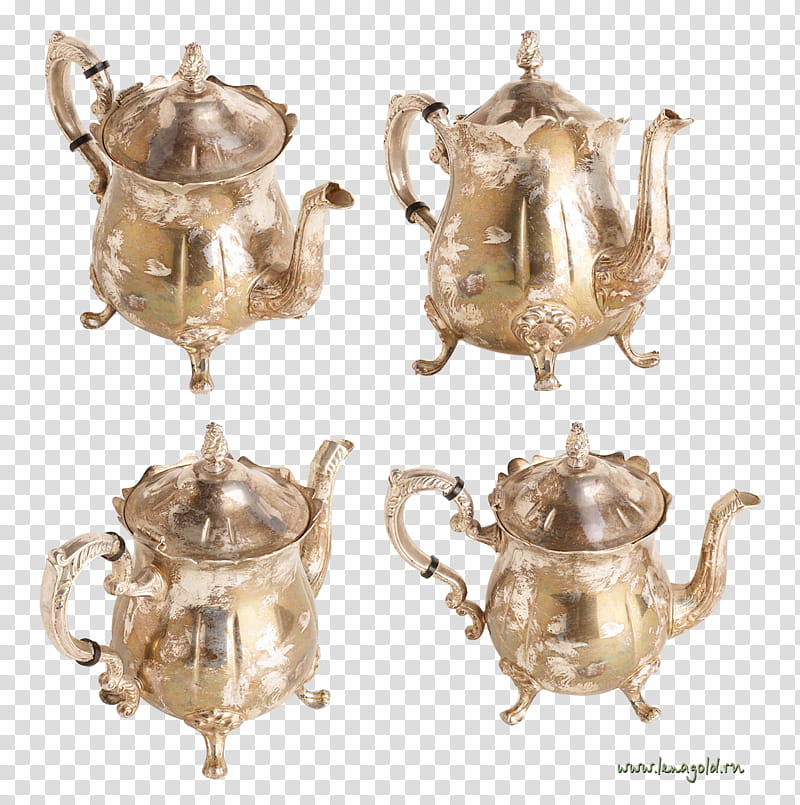 Metal, Teapot, Kettle, Tableware, Cup, Brewing, Brass, Silver transparent background PNG clipart