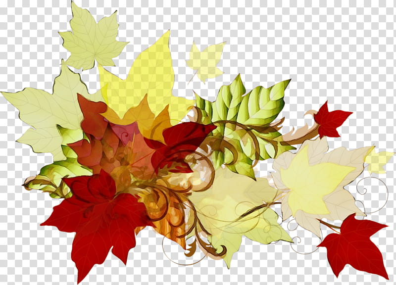 Autumn Leaves Watercolor, Paint, Wet Ink, Floral Design, Leaf, Maple Leaf, Petal, Computer transparent background PNG clipart