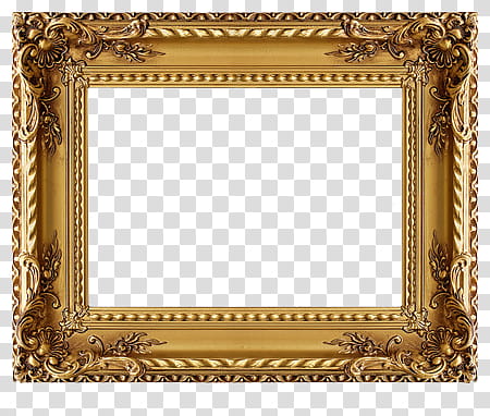 frames, brown wooden frame wall decor transparent background PNG clipart