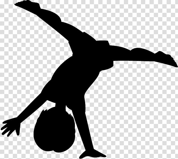 Black Athletic Dance Move, Silhouette, Beak, Line, Black M, Balance, Flip Acrobatic, Happy transparent background PNG clipart