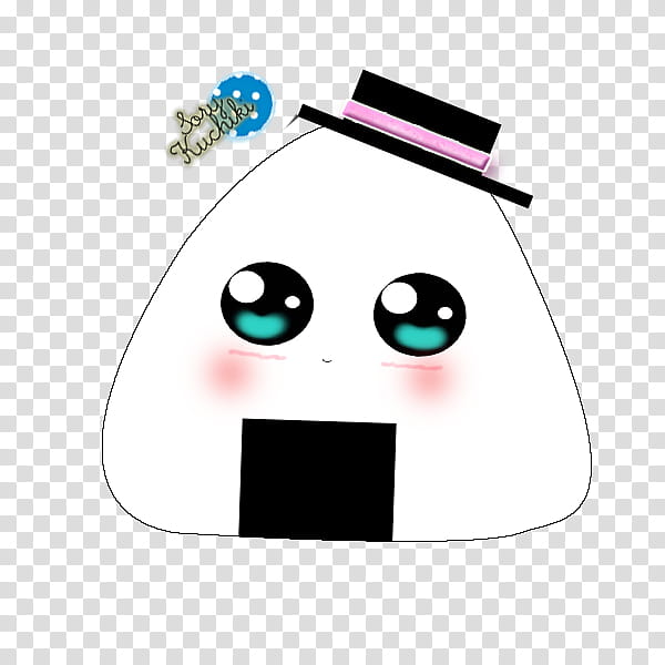 white pou hat illustration transparent background PNG clipart