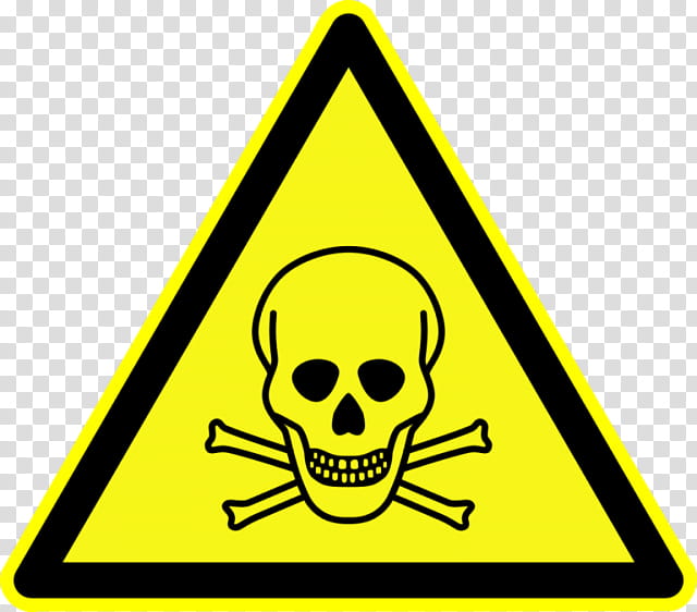 Hazard Symbol Yellow, Warning Sign, Poison, Safety, Biological Hazard, Warnzeichen, Substance Theory, Triangle transparent background PNG clipart