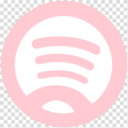 Minimalistic pink icon , Spotify transparent background PNG clipart