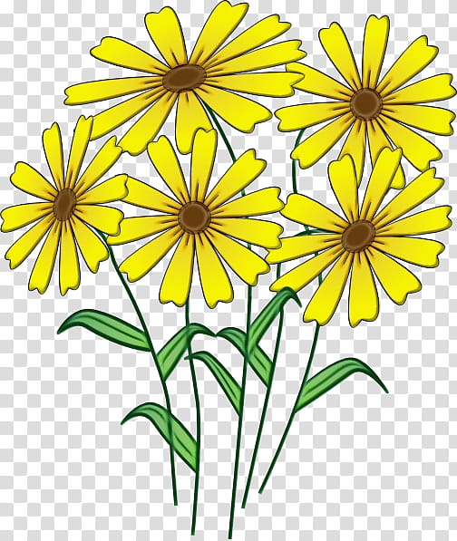Bouquet Of Flowers Drawing, Flower Bouquet, Floristry, Cartoon, Blog, Yellow, Plant, Wildflower transparent background PNG clipart