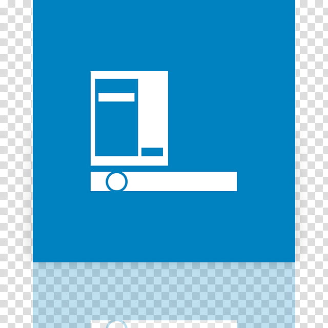 Metro UI Icon Set  Icons, Taskbar and Start Menu_mirror, white box transparent background PNG clipart