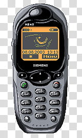 pixel art phone contest winner, gray and black Siemens digital device transparent background PNG clipart
