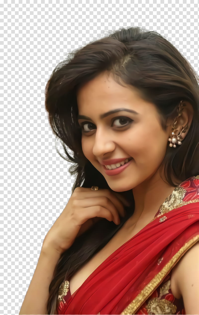 Hair, Rakul Preet Singh, Indian, Girl, Nannaku Prematho, Actor, Film, Tollywood transparent background PNG clipart