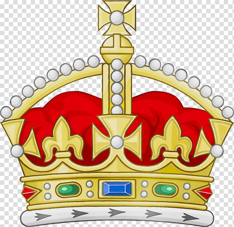 Queen Crown, Watercolor, Paint, Wet Ink, Crown Jewels Of The United Kingdom, St Edwards Crown, Tudor Crown, Monarch transparent background PNG clipart
