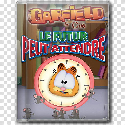 DvD Case Icon Special , Garfield & Cie Le Futur peut Attendre DvD Case transparent background PNG clipart