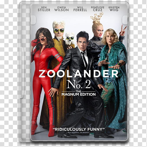 Movie Icon Mega , Zoolander , Zoolander No. Magnum Edition case transparent background PNG clipart