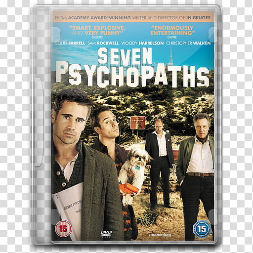 Seven Psychopaths, Seven Psychopaths  icon transparent background PNG clipart