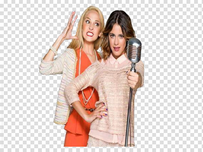 Violetta y Ludmila transparent background PNG clipart