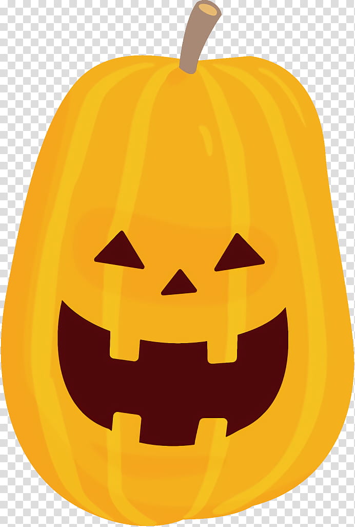 Jack-o-Lantern halloween carved pumpkin, Jack O Lantern, Halloween , Calabaza, Orange, Jackolantern, Yellow, Fruit transparent background PNG clipart