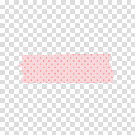 Ressource Washi tape edition, pink polka-dot strap transparent background PNG clipart