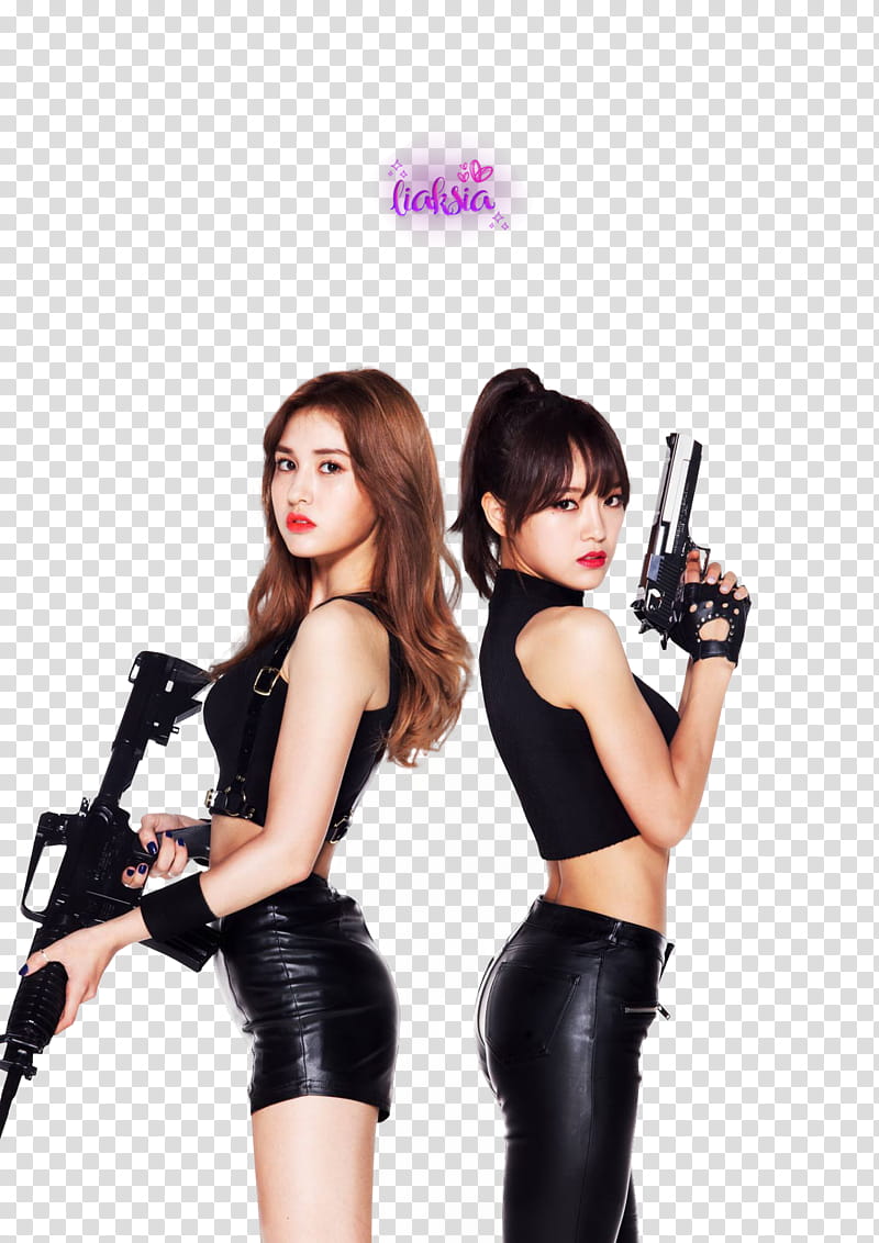 I O I Somi and Sejeong transparent background PNG clipart