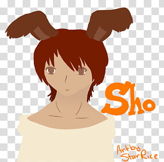 AAA the Sho Bunny transparent background PNG clipart