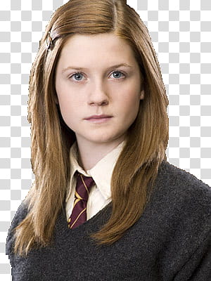 glaring Bonnie Wright transparent background PNG clipart