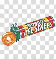 Various , five flavor life savers mint illustration transparent background PNG clipart