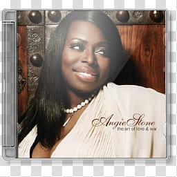 CD Case Collection A , ANGIE STONE, The art of love & war_x- transparent background PNG clipart