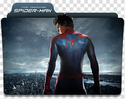 The Amazing Spider Man  and  Folder Icon , Folder  transparent background PNG clipart