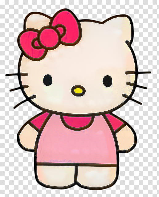 Hello Kitty Pink, Cuteness, Character, Macro, Sanrio, Nekomura Iroha, Cartoon, Cheek transparent background PNG clipart