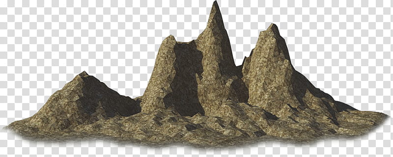 Rocks, brown mountain illustration transparent background PNG clipart