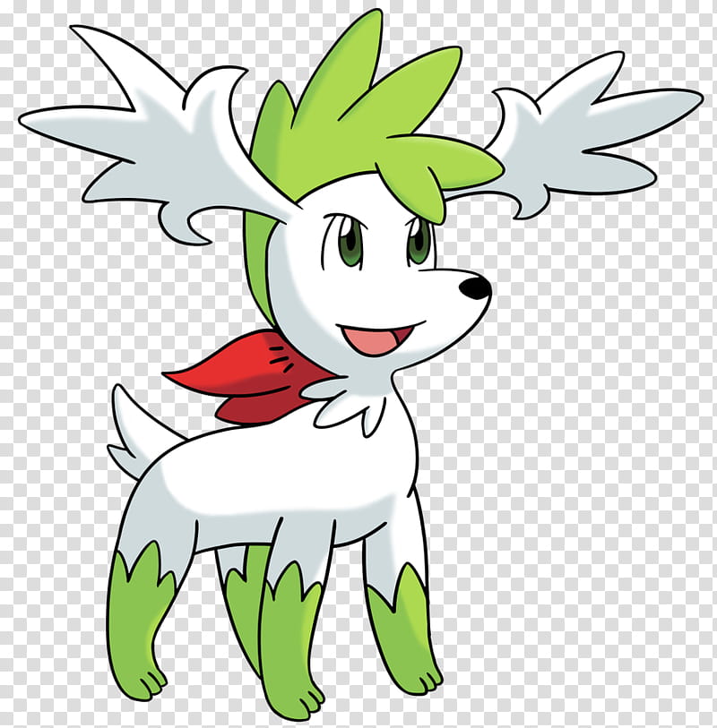Shaymin Sky Form transparent background PNG clipart