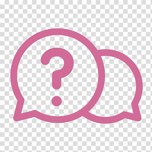 Question Mark, Pink, Violet, Logo, Magenta, Symbol, Circle, Sticker transparent background PNG clipart