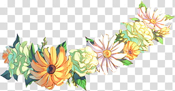 The scent of spring, multicolored flowers illustration transparent background PNG clipart