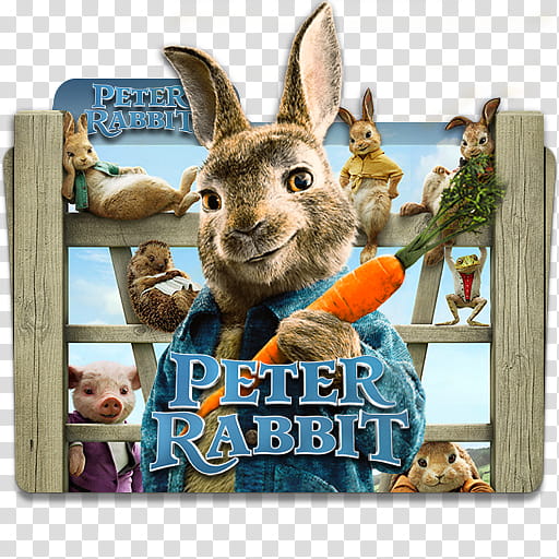 Peter Rabbit  Folder Icon , Peter Rabbit transparent background PNG clipart