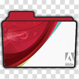 Folder Icon Set, Flash, Adobe folder illustration transparent background PNG clipart