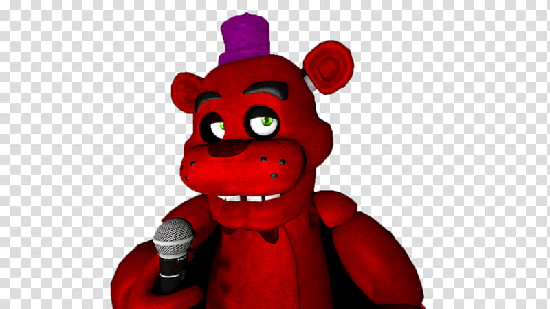 Freddy Fazbears Pizzeria Simulator Red, Video Games, Fan Art, Source Filmmaker, Mascot, Drawing, Digital Art, Cartoon transparent background PNG clipart