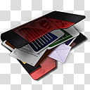 Red My Documents Icon, (T) RED 'My Documents'  x , red and black folder transparent background PNG clipart