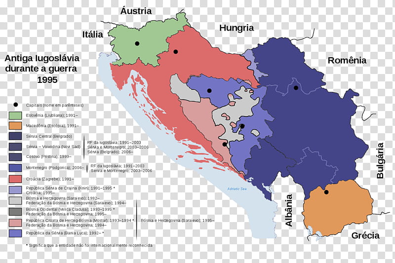 Water, Yugoslav Wars, Yugoslavia, Socialist Federal Republic Of Yugoslavia, Breakup Of Yugoslavia, Bosnian War, South Slavs, Map transparent background PNG clipart
