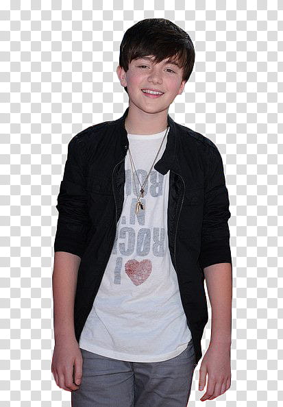 Greyson Chance s, of a boy in a black jacket transparent background PNG clipart