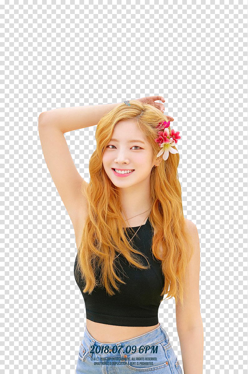 TWICE DANCE THE NIGHT AWAY , Twice band Dahyun transparent background PNG clipart