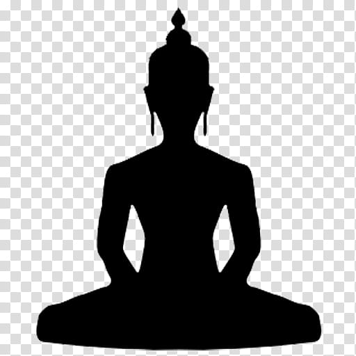 Buddha, Buddhism, Sitting Buddha, Buddharupa, Buddhist Meditation, Golden Buddha, Silhouette, Lotus Position transparent background PNG clipart