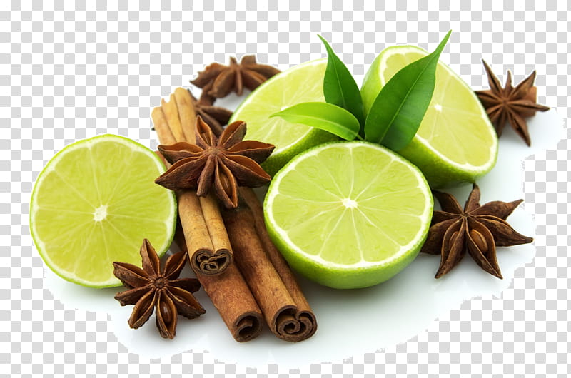 cinnamon cinnamon stick star anise lime anise, Food, Clove, Ingredient, Citrus, Lemon, Plant, Key Lime transparent background PNG clipart
