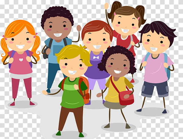 Group Of People, Cartoon, National Primary School, Student, School
, Child, Comics, Social Group transparent background PNG clipart