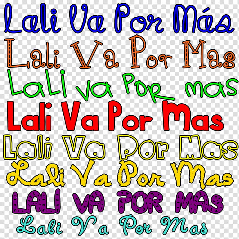 Lali va por mas transparent background PNG clipart