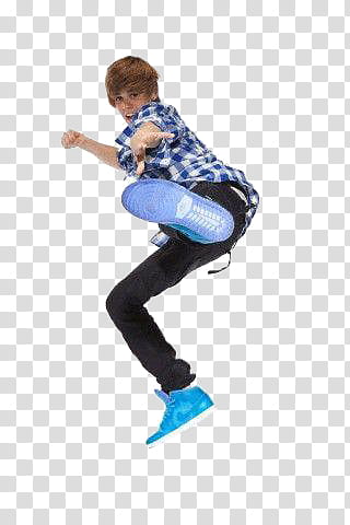 , jumping Justin Beiber transparent background PNG clipart