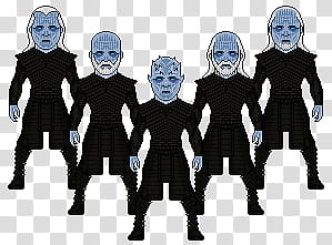 White Walkers transparent background PNG clipart