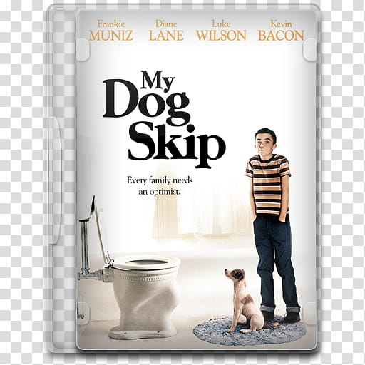 Movie Icon , My Dog Skip, My Dog Skip DVD case transparent background PNG clipart